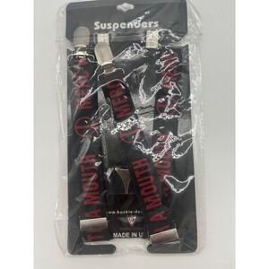 Buckle Down Deadpool Marvel Comics MERC‎ WITH A MOUTH Suspenders